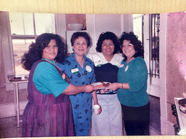 Canales with other members of the Southwest Voter Registration and Education Project.