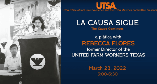 Flores was awarded the Farmworker Movement Lifetime Achievement Award in 2019.