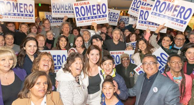 Group photo on election night. 2019. Manuel Ruiz - Manuel Ruiz Photography.